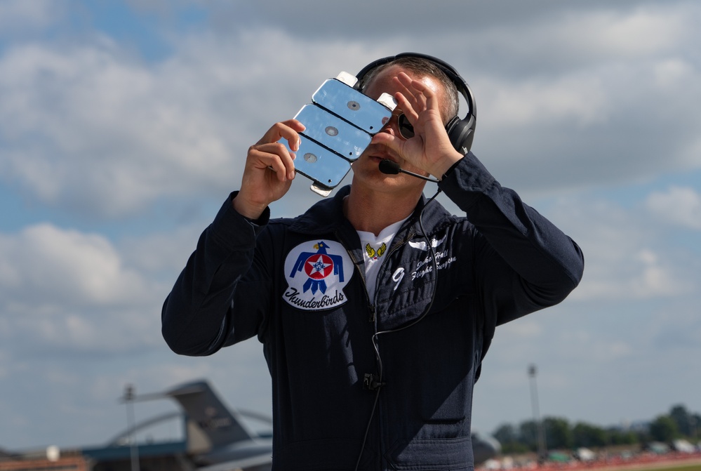 USAFADS perform at the Sound of Speed Airshow 2024