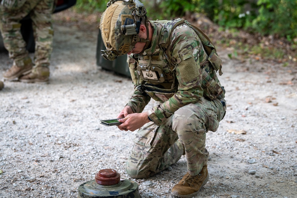 Air Force EOD annual competition