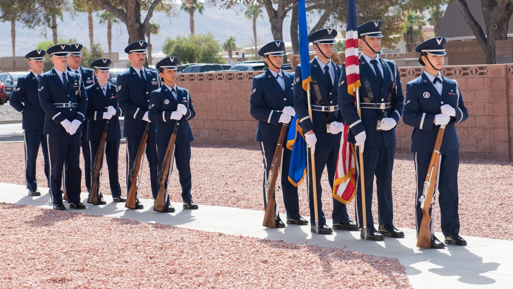 Nellis graduates newest Honor Guard team