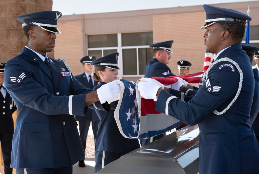 Nellis graduates newest Honor Guard team