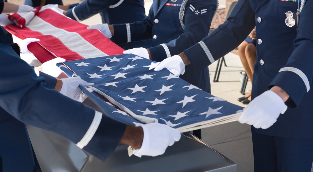 Nellis graduates newest Honor Guard team