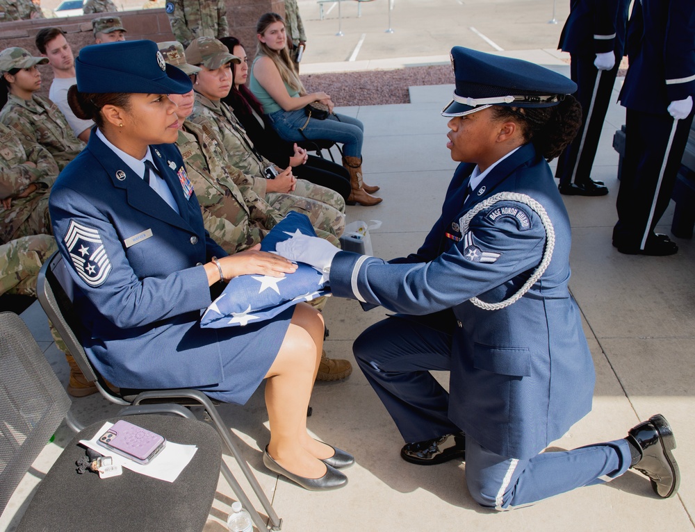 Nellis graduates newest Honor Guard team