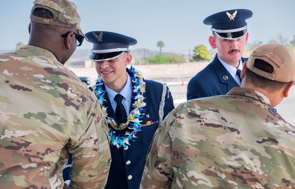 Nellis graduates newest Honor Guard team