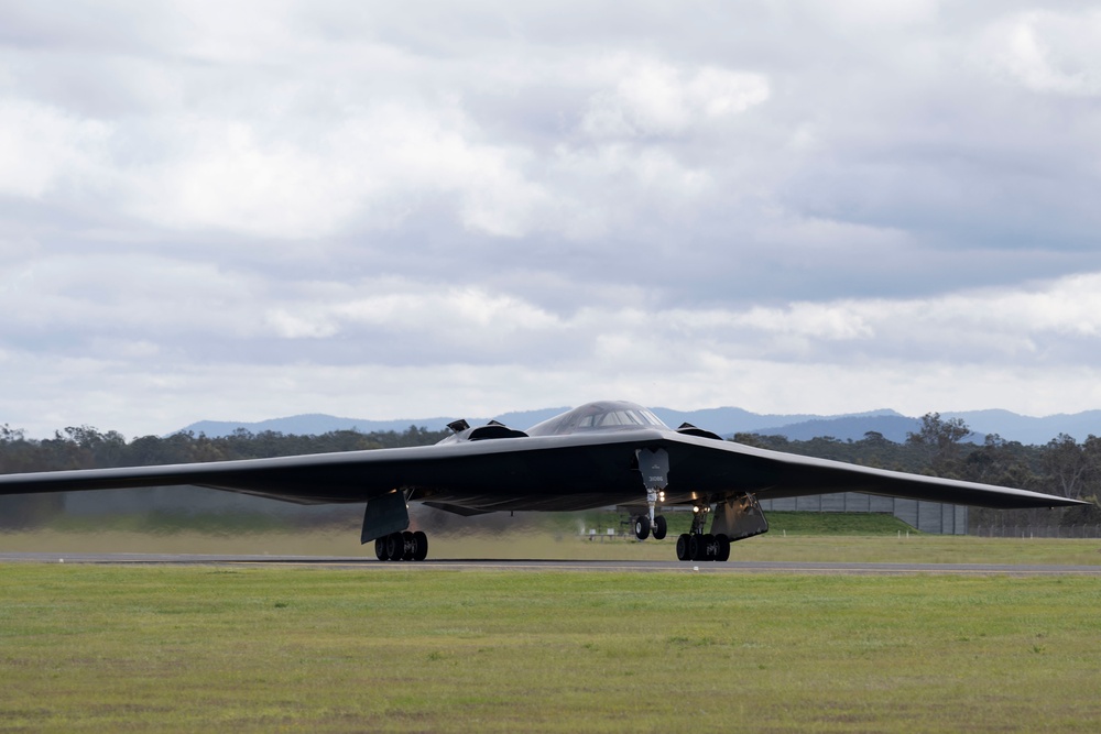 B-2's takeoff for final BTF Pacific missions