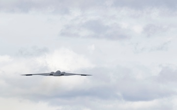 B-2's takeoff for final BTF Pacific missions