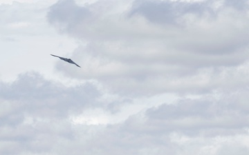 B-2's takeoff for final BTF Pacific missions