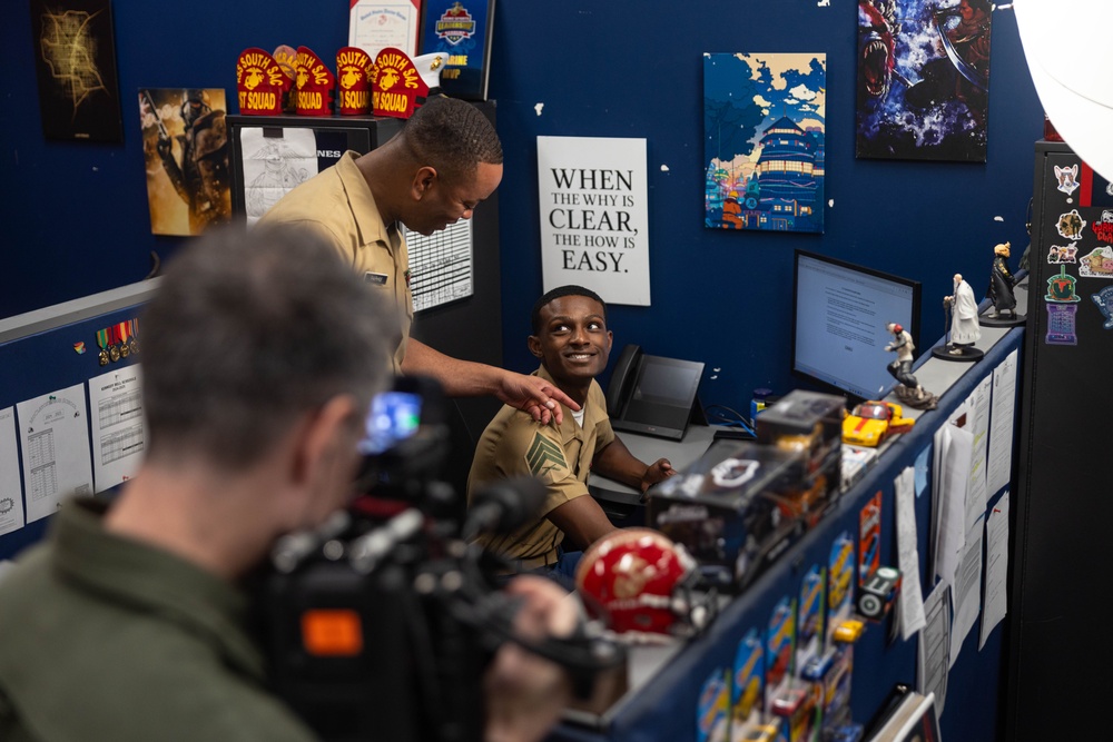 DVIDS - Images - Behind the scenes of “The Cost of Defense” [Image 3 of 23]