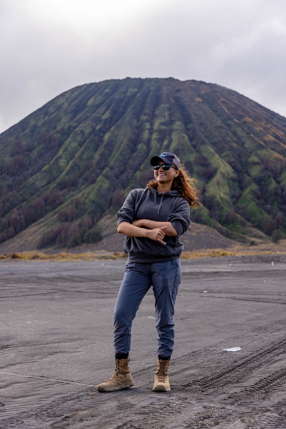 What’s it like to hike up an Indonesian volcano? An Army engineer’s experience