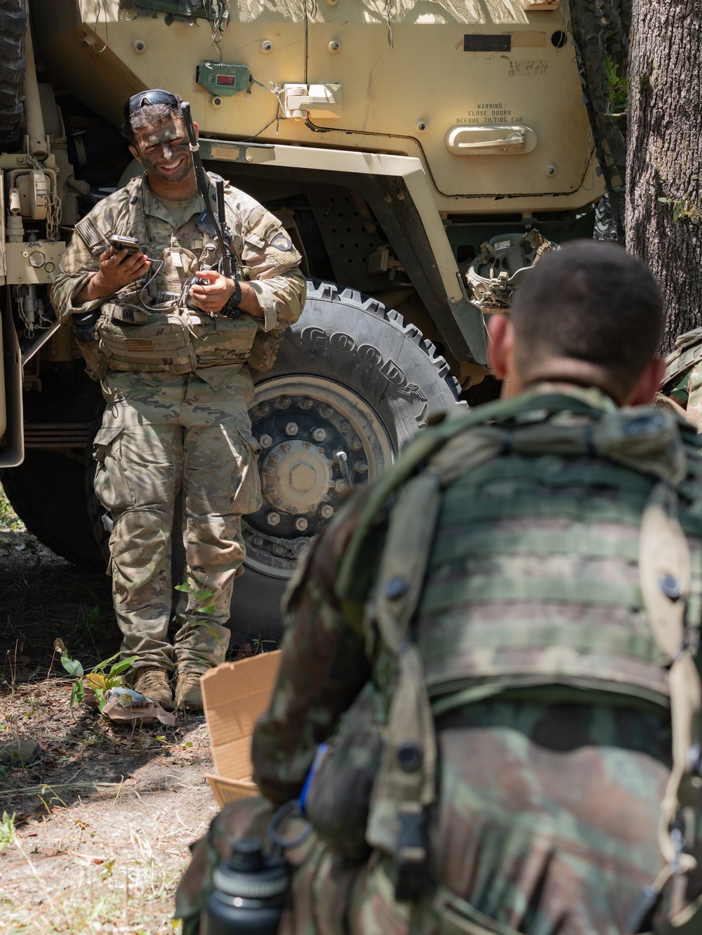 1st SFAB Army Advisors, Brazilian Forces strengthen bonds during combined training event with famed 101st Airborne Division