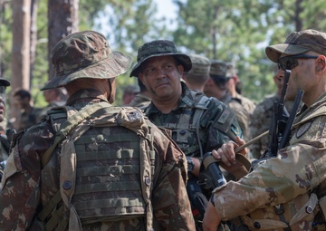 1st SFAB Army Advisors, Brazilian Forces strengthen bonds during combined training event with famed 101st Airborne Division