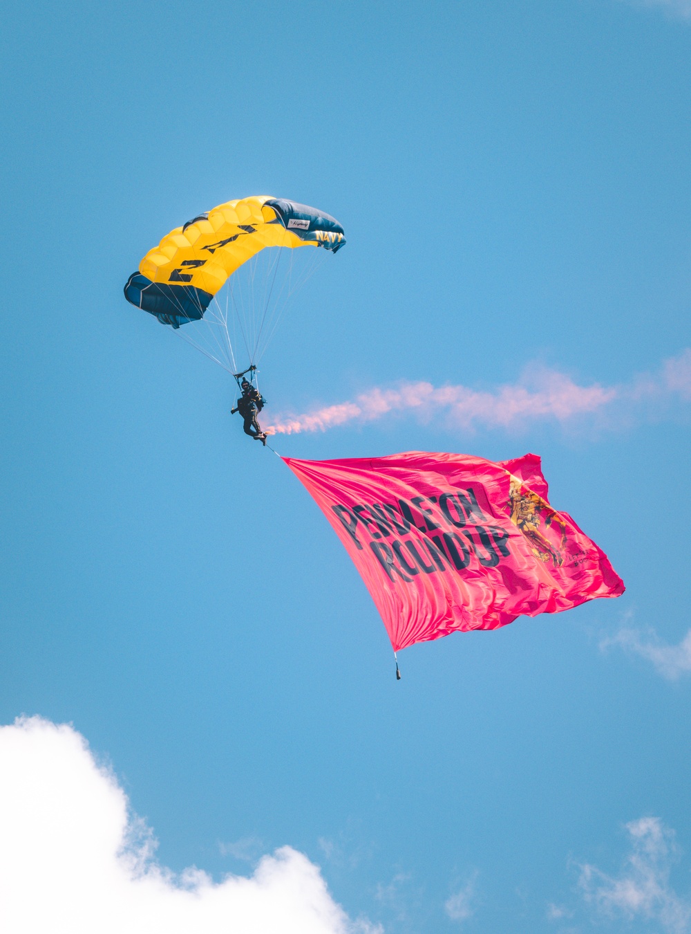 Navy Parachute Jumps into Pendleton Round-Up 2024