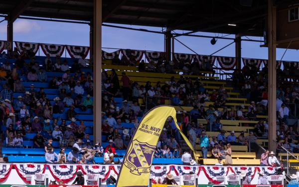 Navy Parachute Jumps into Pendleton Round-Up 2024