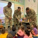 Hale Keiki Students learn Food Safety from Army Soldiers