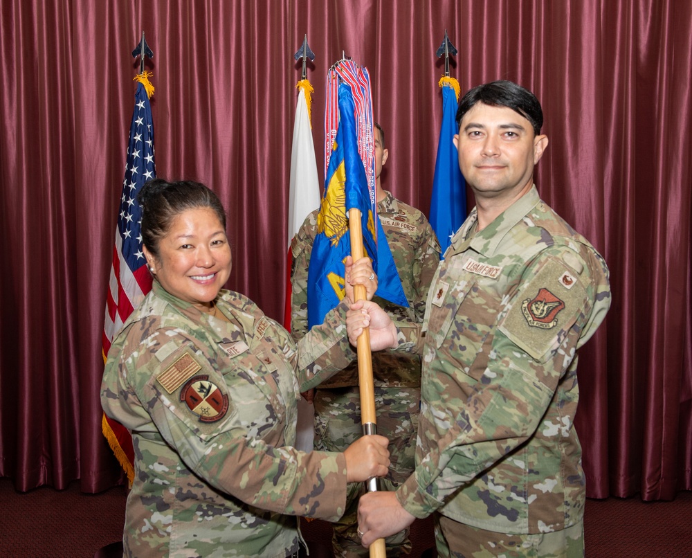 PACAF AIRPS assumption of command