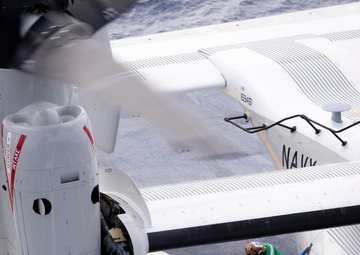 VRM 40 Flight qualification aboard USS Gerald R. Ford (CVN 78)