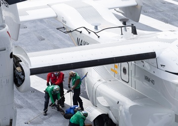 VRM 40 Flight qualification aboard USS Gerald R. Ford (CVN 78)