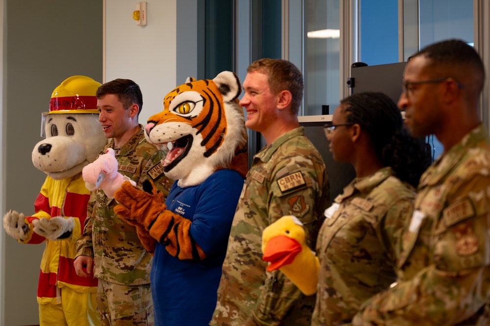 51st FW hosts emergency preparedness activities for OES students