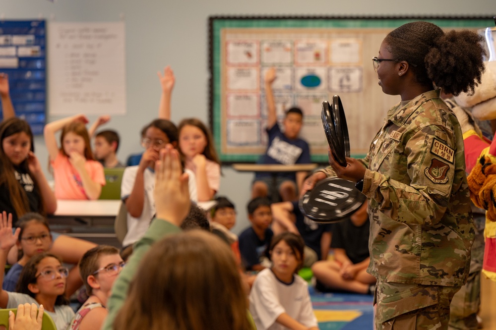 51st FW hosts emergency preparedness activities for OES students