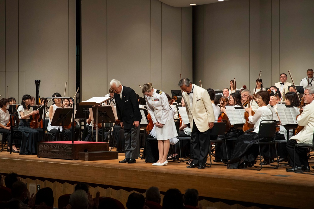 7th Fleet Band Performs with Yokosuka Symphony Orchestra