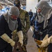 USS Ronald Reagan (CVN 76) Sailors conduct training during a general quarters drill