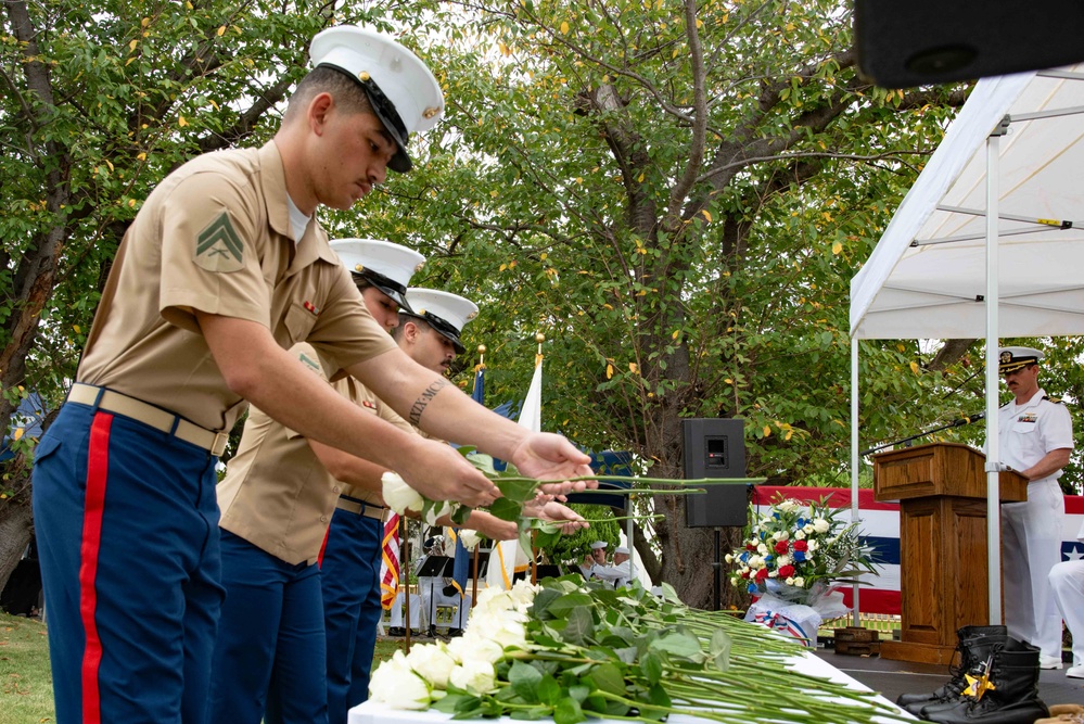 CFAY observes the annual Bells Across America For Fallen Service Members ceremony