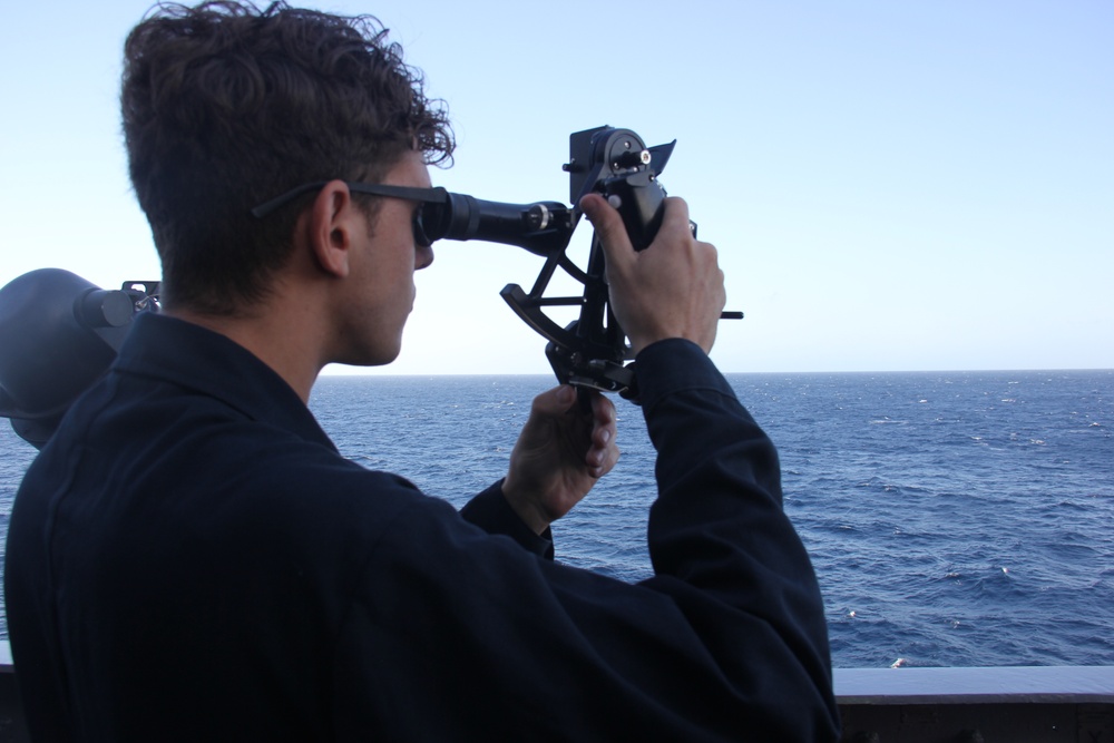 USS Lake Erie (CG 70) conducts operations in the Northern Pacific Ocean