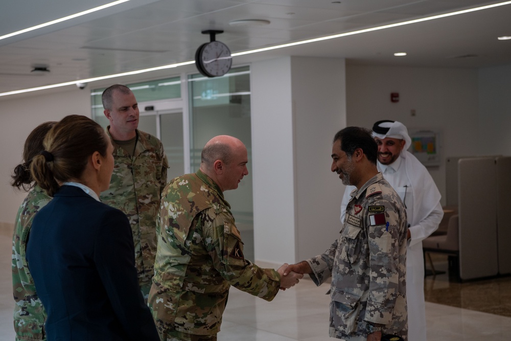 379th AEW builds connection with host nation medical industry