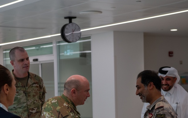 379th AEW builds connection with host nation medical industry