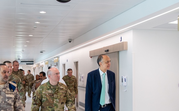 379th AEW builds connection with host nation medical industry