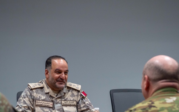 379th AEW builds connection with host nation medical industry