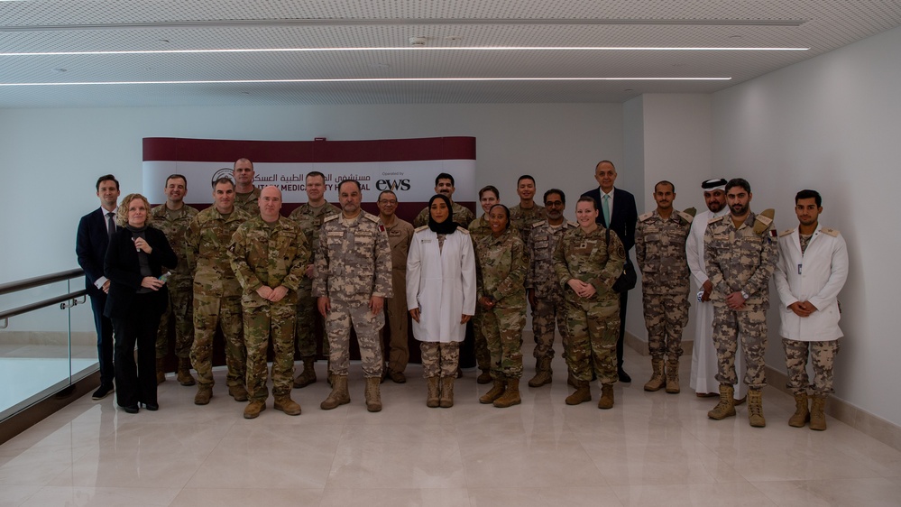 379th AEW builds connection with host nation medical industry