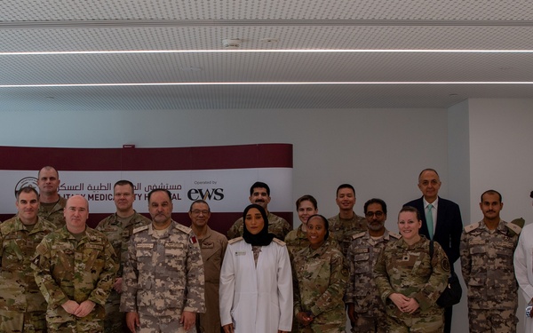 379th AEW builds connection with host nation medical industry
