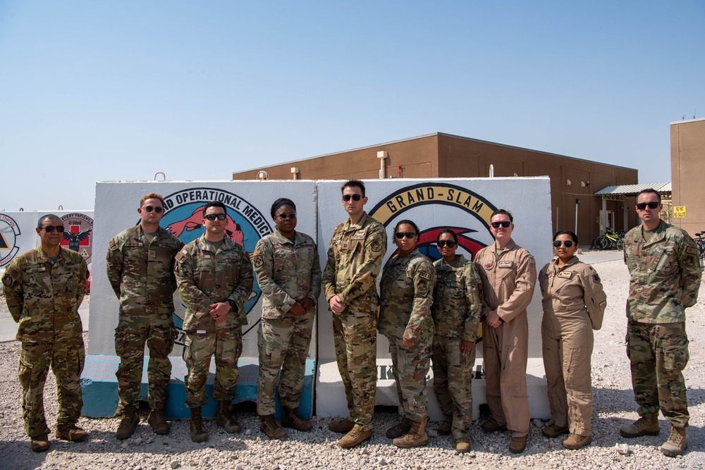 379th AEW builds connection with host nation medical industry