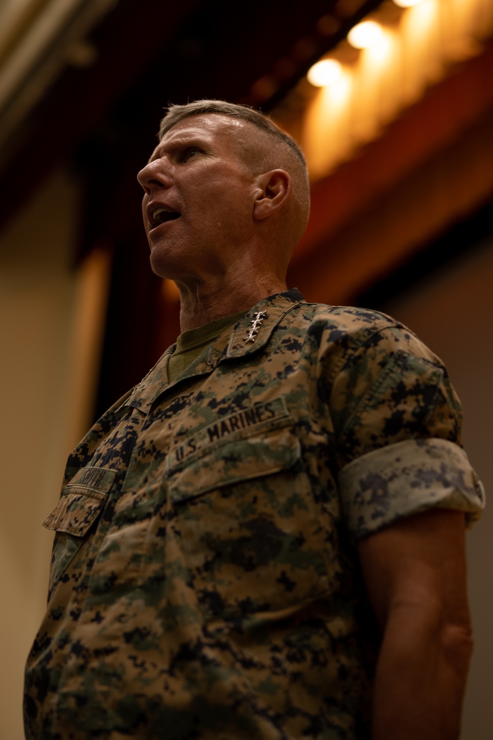 39th CMC and 20th SMMC visit the Marines and Sailors of Camp Schwab