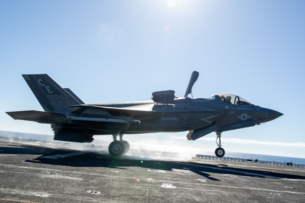 Boxer Conducts Flight Deck Operations