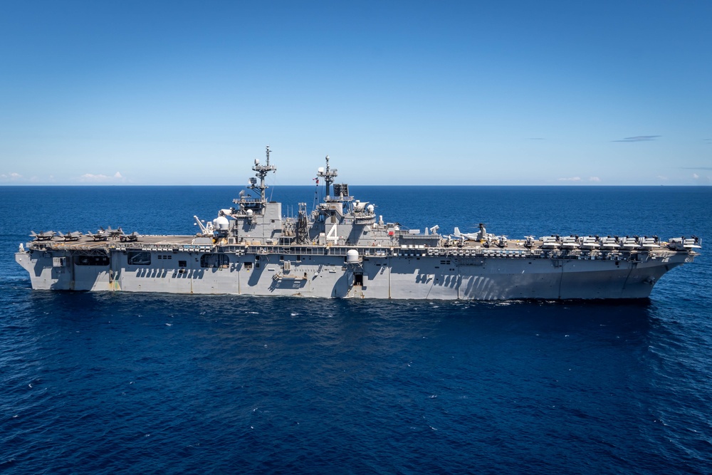 Boxer Conducts Flight Deck Operations