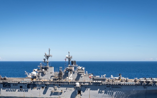 Boxer Conducts Flight Deck Operations