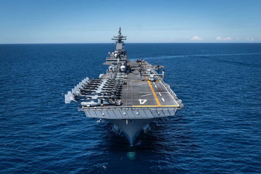 Boxer Conducts Flight Deck Operations