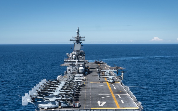 Boxer Conducts Flight Deck Operations