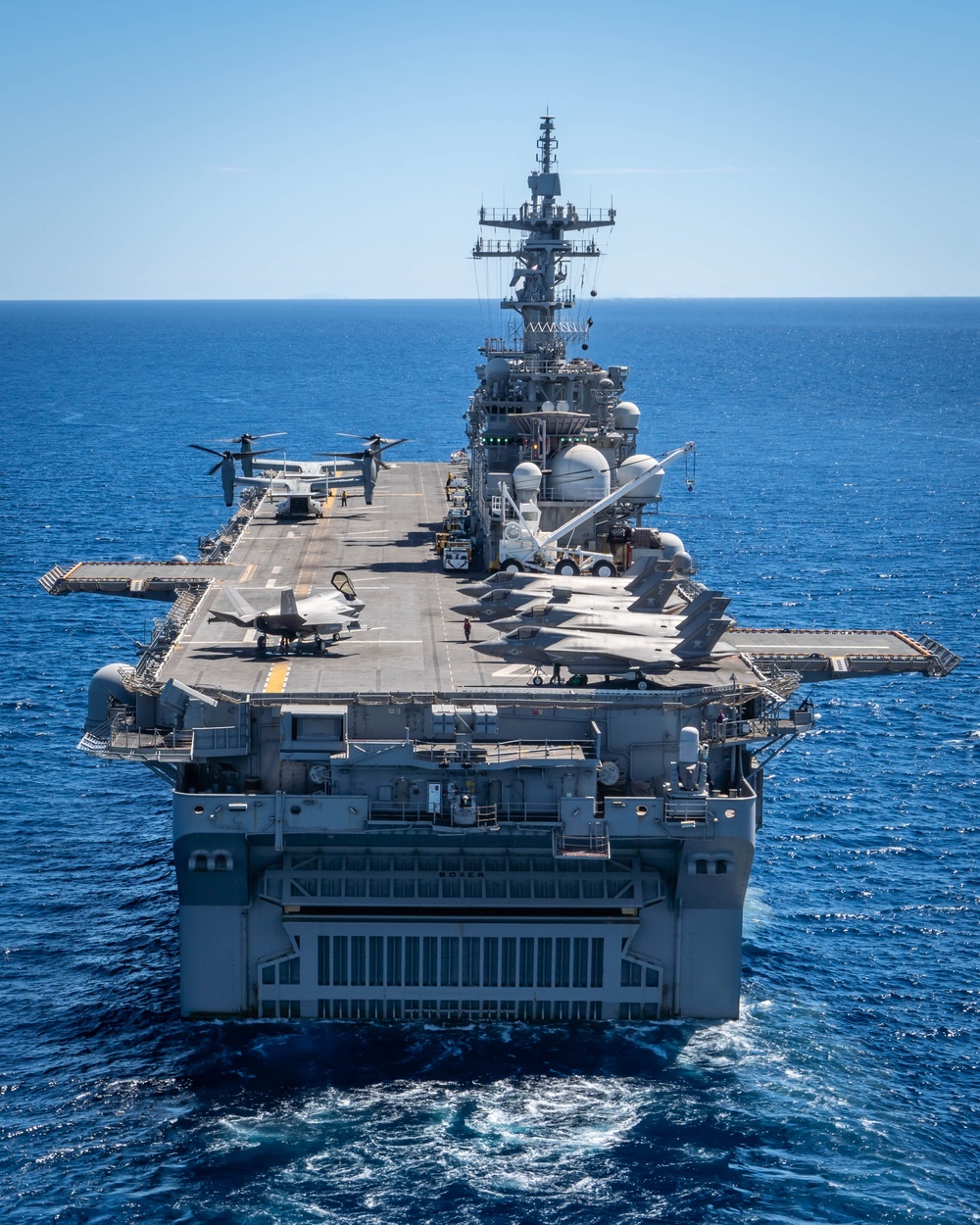 Boxer Conducts Flight Deck Operations