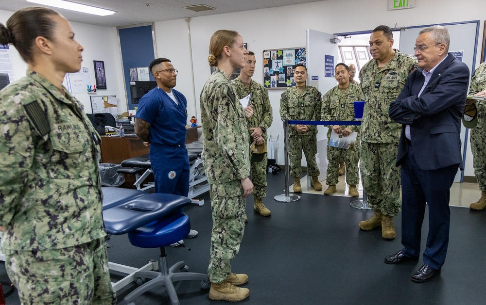 Assistant Secretary of Defense for Health Affairs Visits USNMRTC Yokosuka