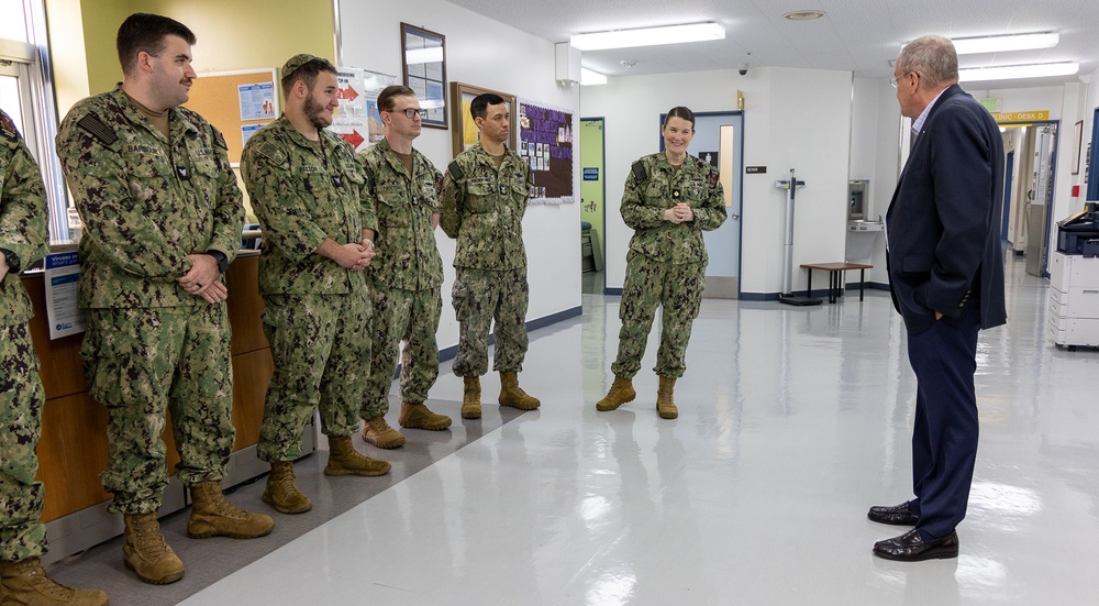 Assistant Secretary of Defense for Health Affairs Visits USNMRTC Yokosuka