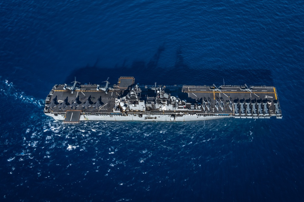 Boxer Conducts Flight Deck Operations