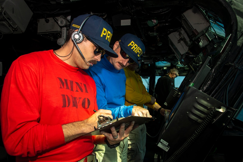 Boxer Conducts Flight Deck Operations