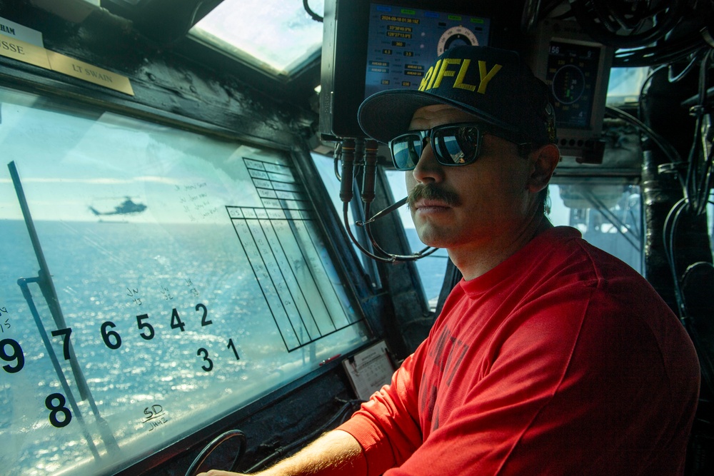 Boxer Conducts Flight Deck Operations
