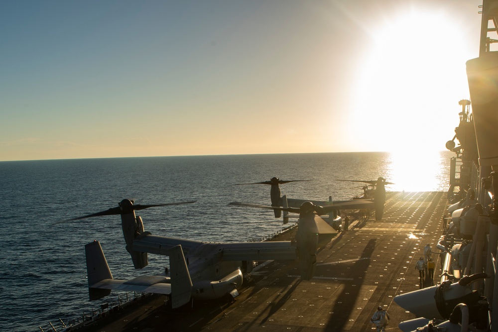 Boxer Conducts Flight Deck Operations