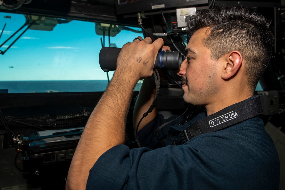 Boxer Conducts Flight Deck Operations