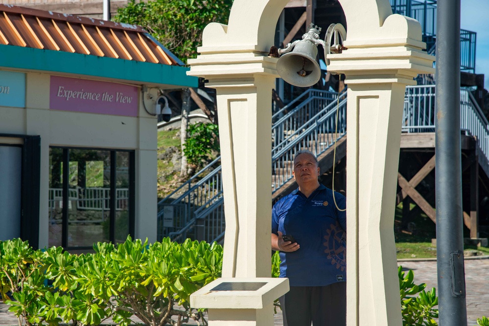 CJRM Observes 9/11 Ceremony at Two Lovers Point