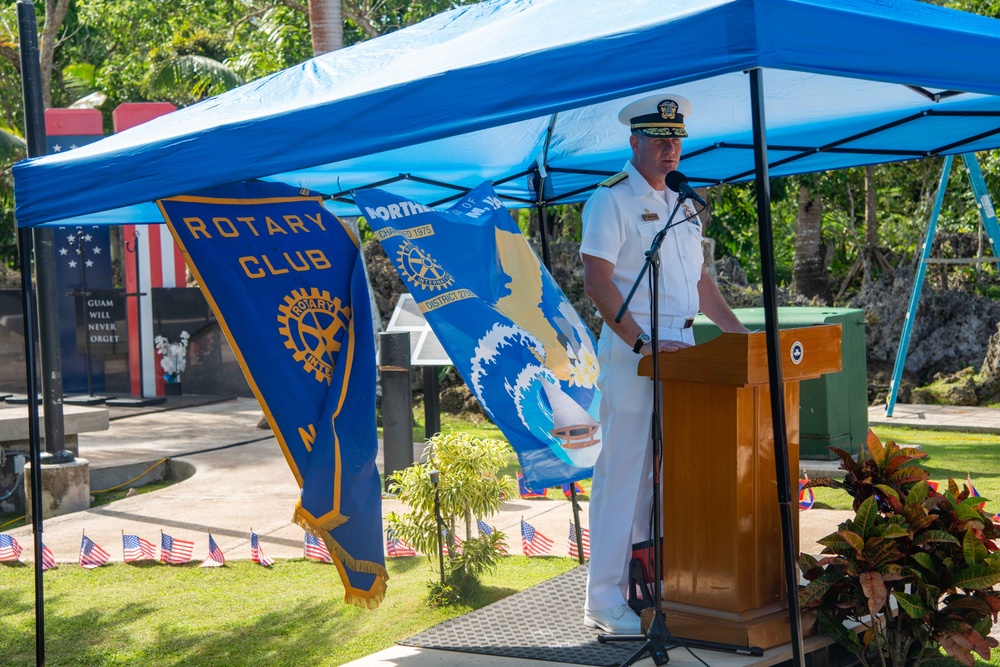 CJRM Observes 9/11 Ceremony at Two Lovers Point