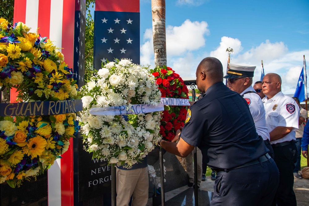 CJRM Observes 9/11 Ceremony at Two Lovers Point